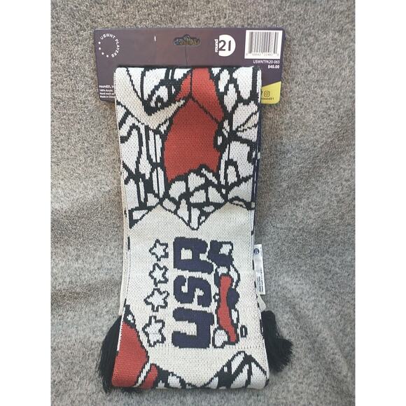 Round21 USWNT Our Time Double-Sided Soccer Scarf USA Women’s - Picture 5 of 8